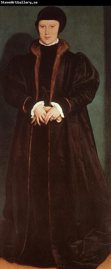 Hans Holbein Christina of Denmark Duchess of Milan